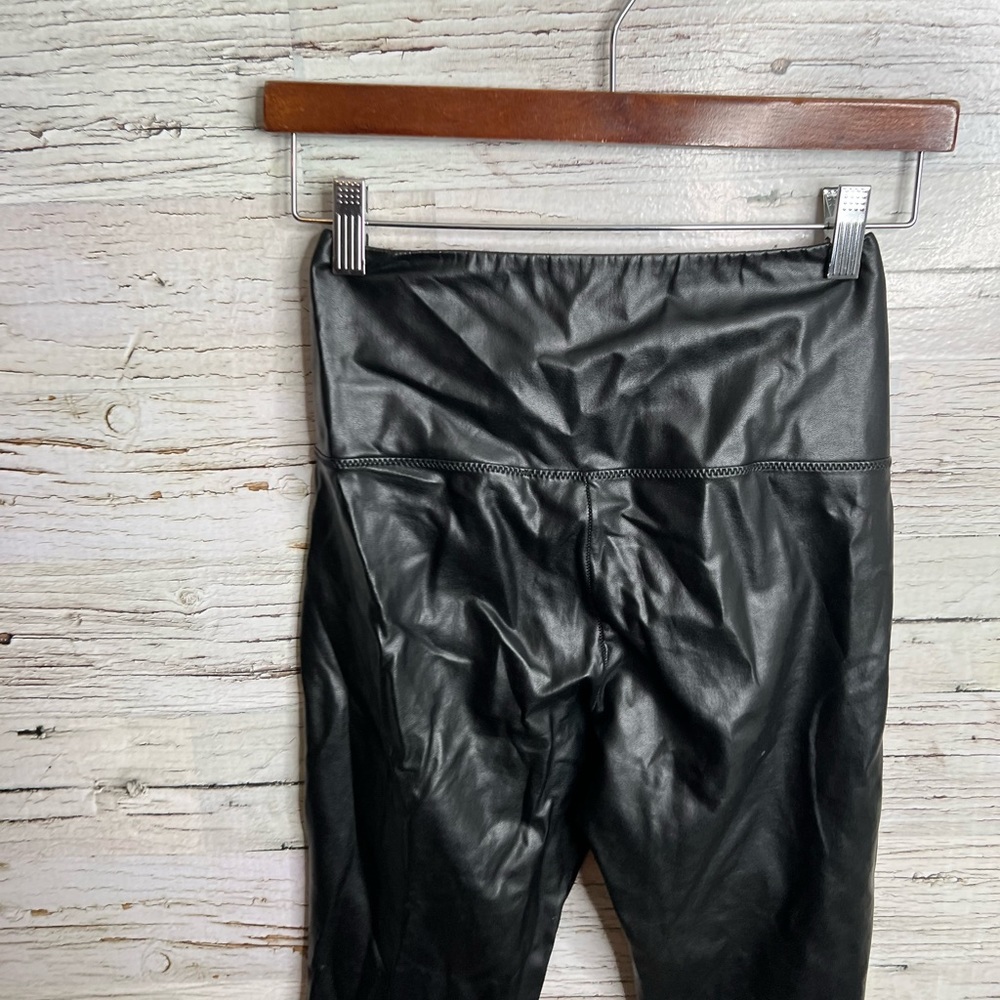 Wilfred Free Daria Pant High-waisted Vegan-leather leggings black small - Picture 5 of 10